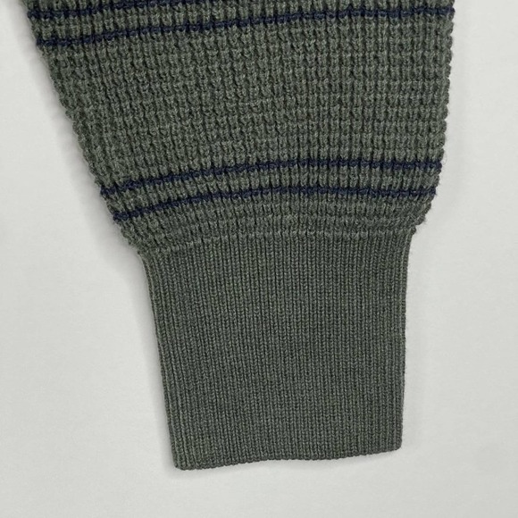 NWT prAna Milani Henley Dress Small Kale Stipe Waffle Knit Henley V-Neck XS - Picture 8 of 16